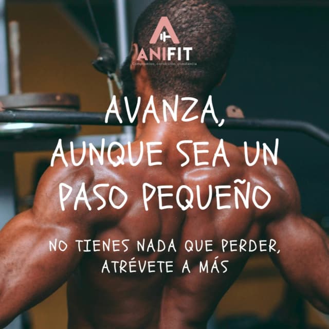 Cover de un post de instagram de AniFit
